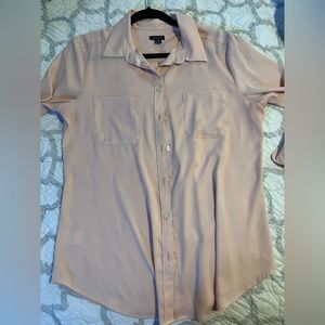 Ann Taylor light pink blouse